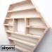 Large Hexagon Display Shelf